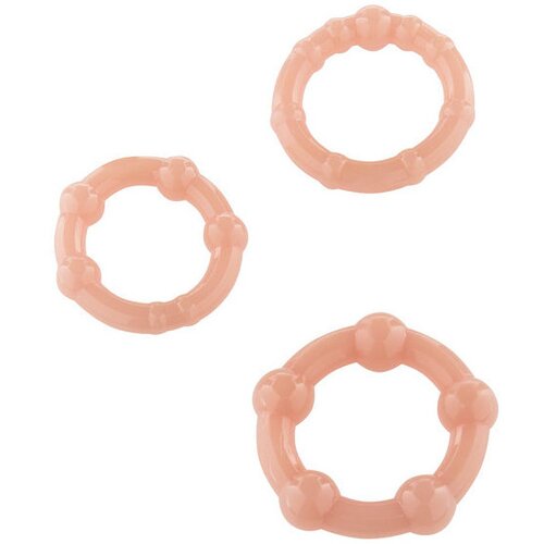 Seven Creations SEVENCREATIONS SET OF THREE PENIS SKIN RINGS Cene