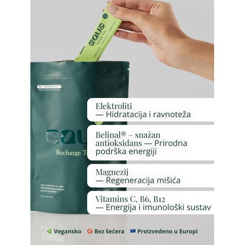 Equa Recharge Tonic limun i zeleni čaj + Recharge ča&amp;scaron;a Slike