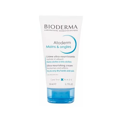 Bioderma Atoderm Ultra-Nourishing Cream krema za roke 50 ml unisex