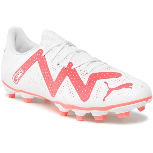 Puma Čevlji Future Play Fg/Ag 107377 01 White/Fire Orchid Cene
