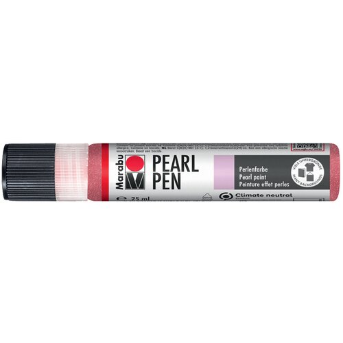 Marabu biserna barva Pearl Pen, 25 ml, ble&scaron;čeča rdeča, (21655815) Cene