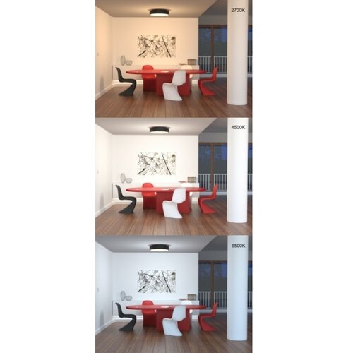  Immax NEO 07204L - LED prigu&amp;scaron;iva svetiljka RONDATE LED/18W/230V bela Tuya + daljinski upravljač Slike