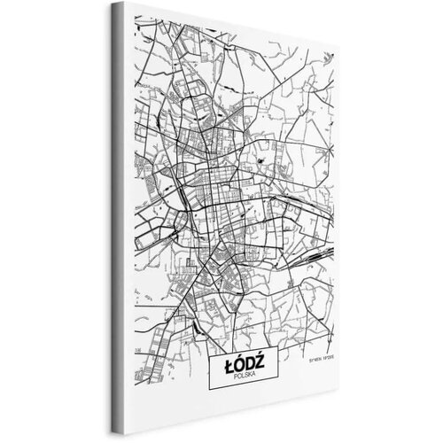  Slika - City Plan: Lodz (1 Part) Vertical 60x90 Standard Cijene