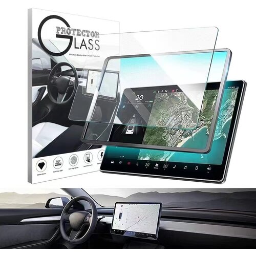 INF Zaščita zaslona model 3/model Y, kaljeno steklo z okvirjem za enostavno namestitev, (21643549) Cene