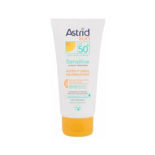 Astrid Sun Eco Care Protection Moisturizing Milk SPF50+ krema za sunčanje za osjetljivu kožu 50 ml unisex