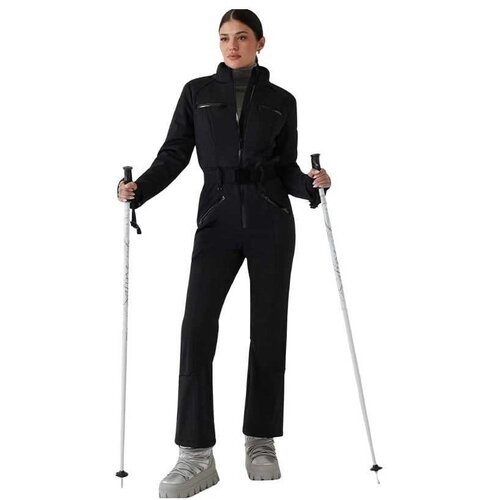 Guess slim fit ženski ski kombinezon GW4PD1M WH1S0 JBLK Slike