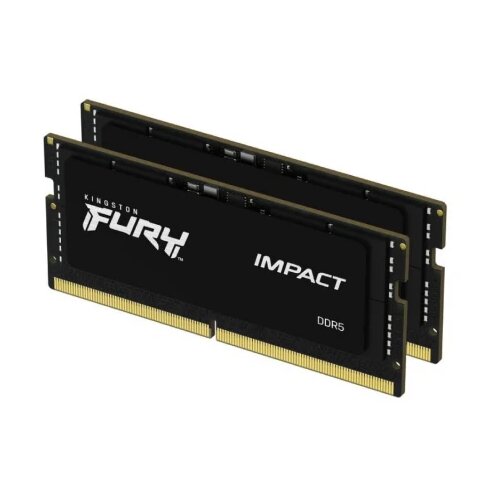 Kingston SODIMM DDR5 32GB (2x16GB kit) 6000MT/s KF560S38IBK2-32 FURY Impact Black XMP Cene