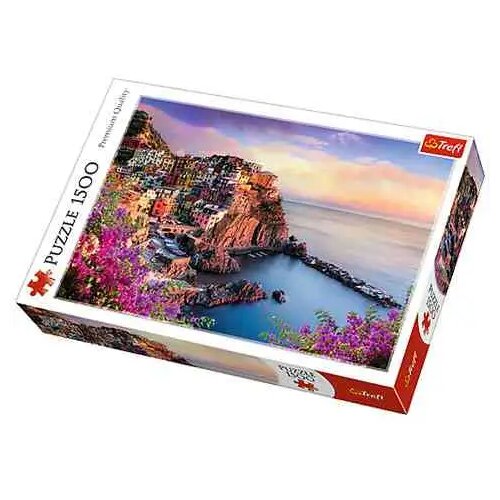 Trefl Manarola, Italija puzzle, 1500 kom - Cene