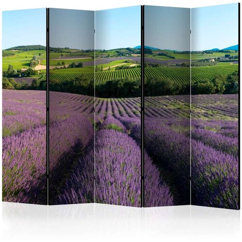  Paravan u 5 dijelova - Lavender fields II [Room Dividers] 225x172 Slike