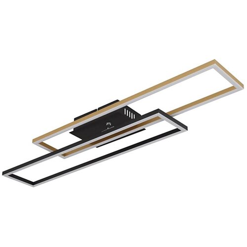Globo 67208-30G -LED plafonsko svetlo DAKARI 30W/230V 3000K 60x80 cm crna/zlatna Cene