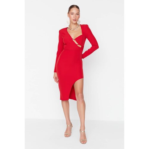 Trendyol Red Collar Detailed Dress Cijene