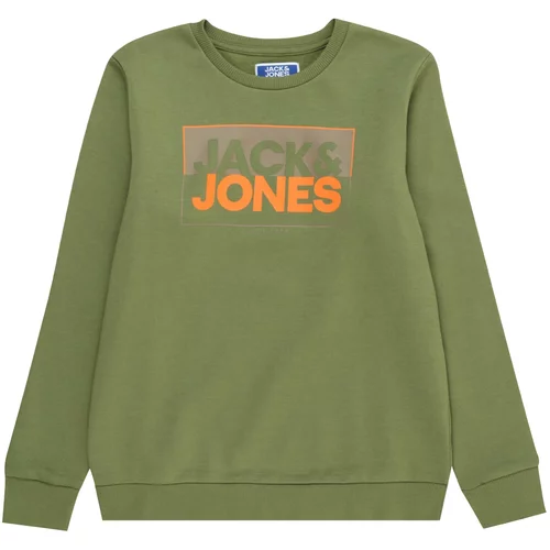 Jack & Jones Sweater majica jabuka / narančasta