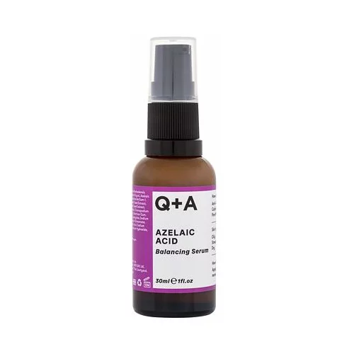 Q+A azelaic acid balancing serum serum za kožo, nagnjeno k aknam 30 ml za ženske