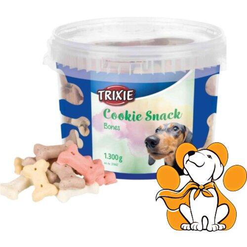 Trixie dog Cookie Snack Mini Bones 1.3kg, Mini Koskice Za Pse Slike