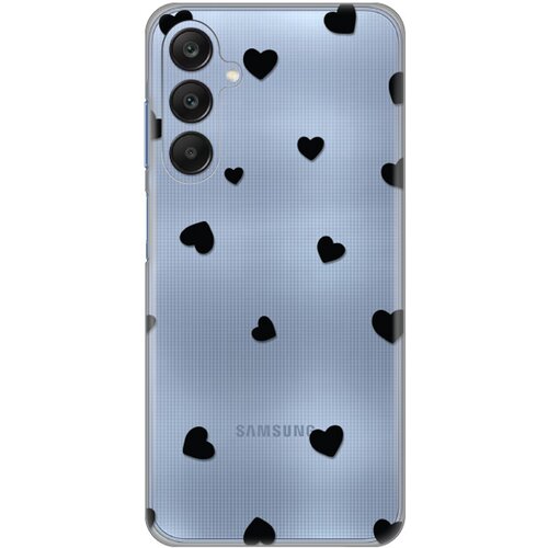 torbica silikonska print skin za samsung A256B galaxy A25 5G hearts Slike