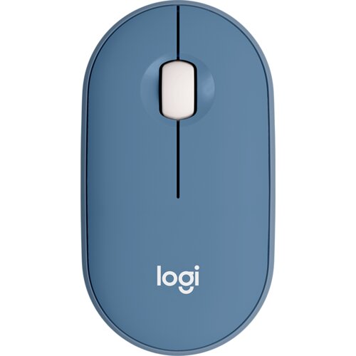 Logitech Pebble M350 Wireless Mouse - BLUEBERRY - 2.4GHZ/BT - EMEA - CLOSED BOX Cene