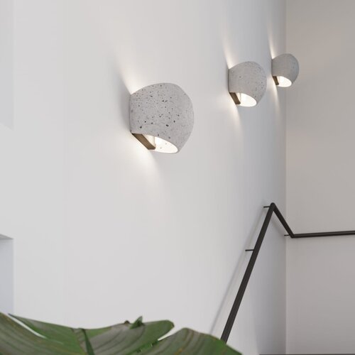 Sollux SL.1362 - zidno svetlo globe 2xG9/8W/230V beton/siva Slike