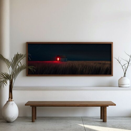 WALLXPERT FAH175-120 Multicolor Decorative Framed MDF Painting Cene