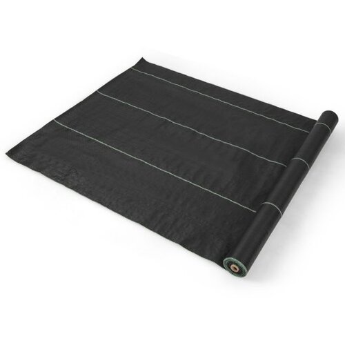  Folija protiv korova 50m&amp;sup2;, na folija PP crna 25 x 2m Slike