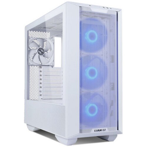 Lian Li računalniško ohišje atx lancool iii mesh rgb midi-tower, kaljeno steklo, belo Cene