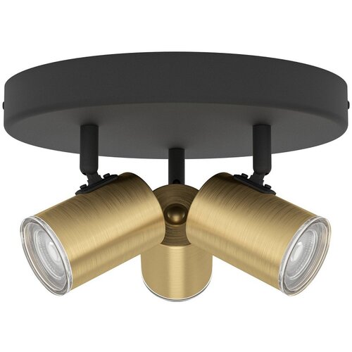 Eglo SPOT LAMPA 3XGU10 CONSUMA 1 CRNA-ZLATNA 300586 Cene