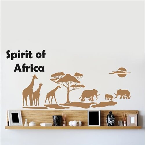 KSKSL 5-delna šablona Spirit of Africa 140 k 84 cm Slike