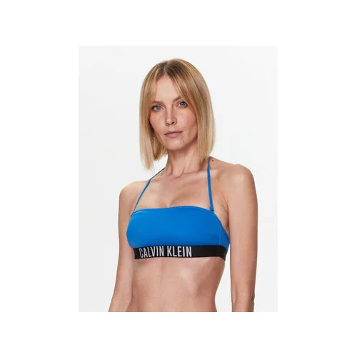 Calvin Klein Swimwear Gornji del bikini KW0KW01966 Modra