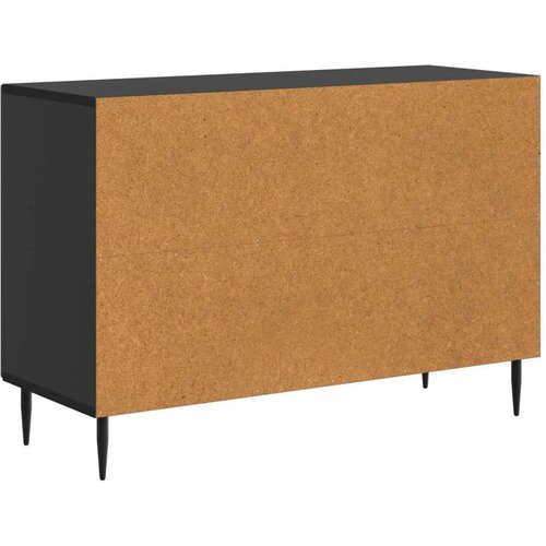  Kreveta s ladicama Crna 89 x 34 5 x 60 cm Konstruirano drvo - Crna Slike