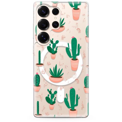  Maska silikonska PRINT MagSafe za Samsung S938B Galaxy S25 Ultra 5G/ kaktus Cene