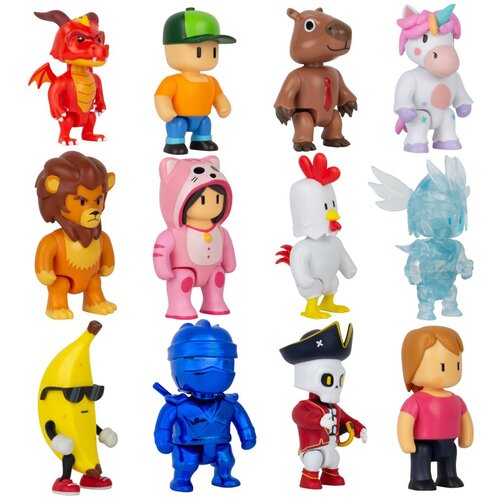Stumble guys figurica mini sort Slike