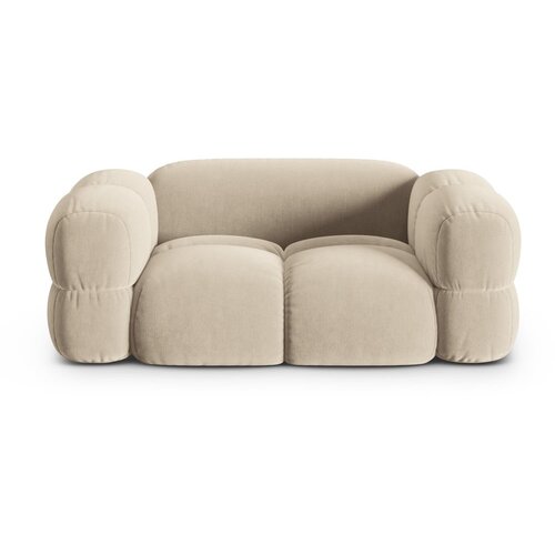 Cosmopolitan Design Bež žametna sedežna garnitura 180 cm Loretto – Cene