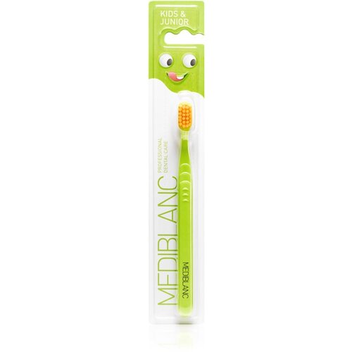 MEDIBLANC KIDS &amp;amp; JUNIOR Ultra Soft dječja četkica za zube Green 1 kom Slike