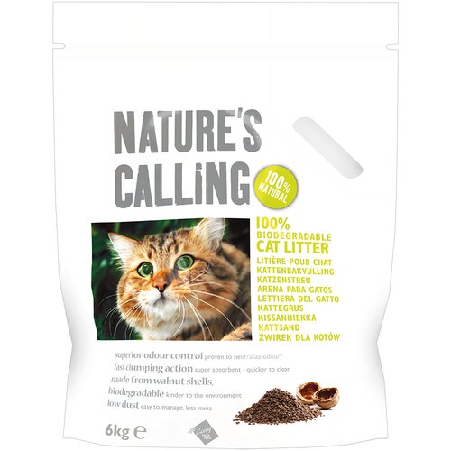 Nature's Calling mačji pesek - 6 kg Cene