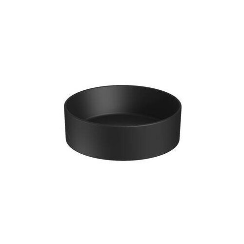 Jika Cubito Pure Matt Black umivaonik (lavabo) 400x400x160 nadgradni okrugli 8.1842.0.716.112.1 Cene