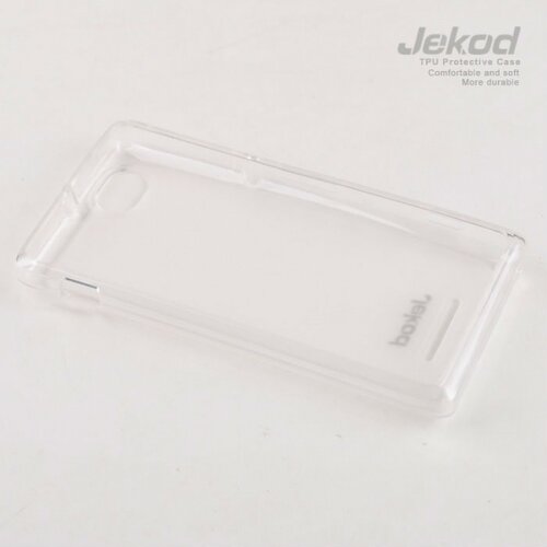 Jekod silikonski ovitek Sony Xperia M prozoren TPU/T + Zaščitna folija Cene