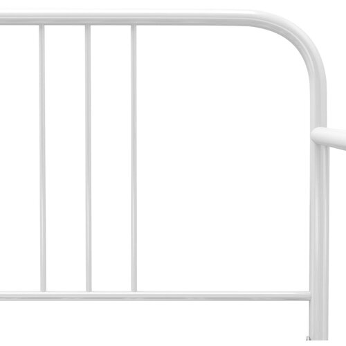  Okvir za krevet na razvlačenje bijeli metalni 90 x 200 cm Slike