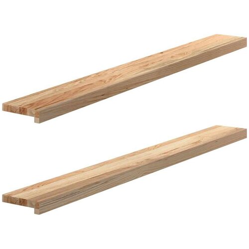  Prozorske klupice 2 kom 140x15x2 cm netretirane masivne hrast Cijene