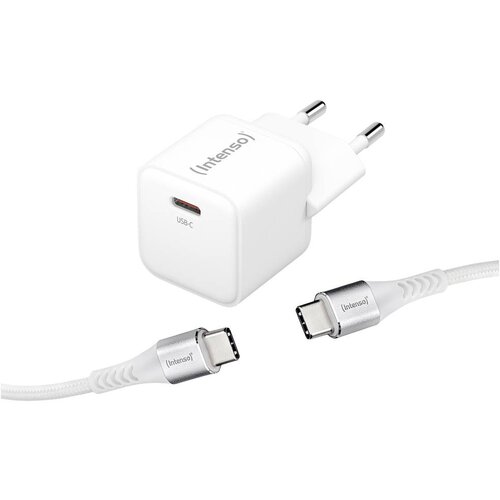 Intenso 30W GaN napajalnik s priključkom USB-C W30C + USB-C kabel 60W 1.5M Cene