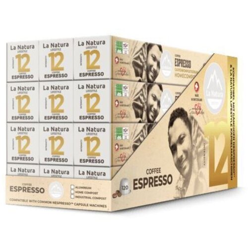 La_Natura_Lifestyle la natura lifestyle kafa espresso 12x10 kapsula bag ND2 dach Cene