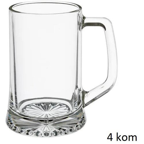 M&amp;ouml;max Set Kozarcev Za Pivo Beer 4/1- 320 Ml Slike