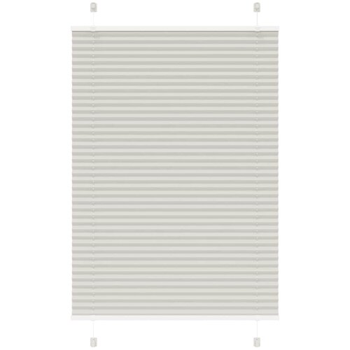 vidaXL Plisirana roleta svijetlosiva 100x150 cm širina tkanine 99,4 cm Cijene