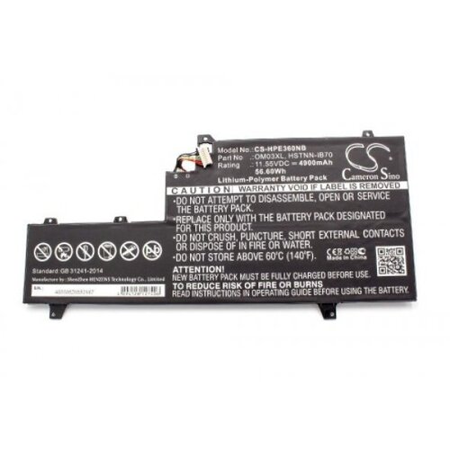 VHBW Baterija za HP Elitebook X360 1030 G2, 4900 mAh Slike