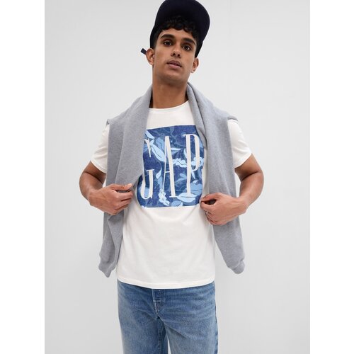 GAP T-shirt with print and logo - Men's Slike