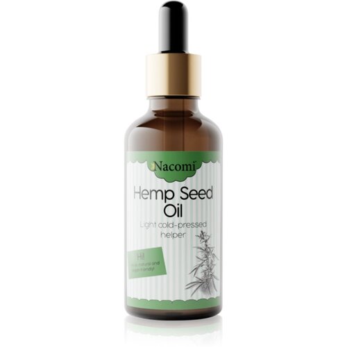 Nacomi Light Cold-Pressed Helper konopljino olje s pipeto 50 ml Cene