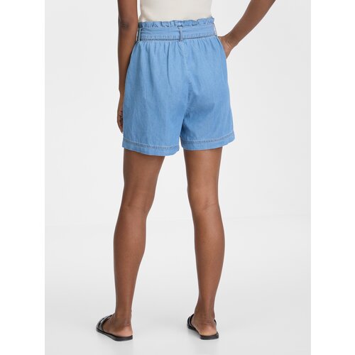 Orsay Blue Women's Denim Shorts - Women's Cene