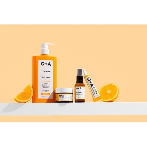 Q+A Vitamin C vlažilna in posvetlitvena krema za obraz brez dodanih di&amp;scaron;av 50 g Slike