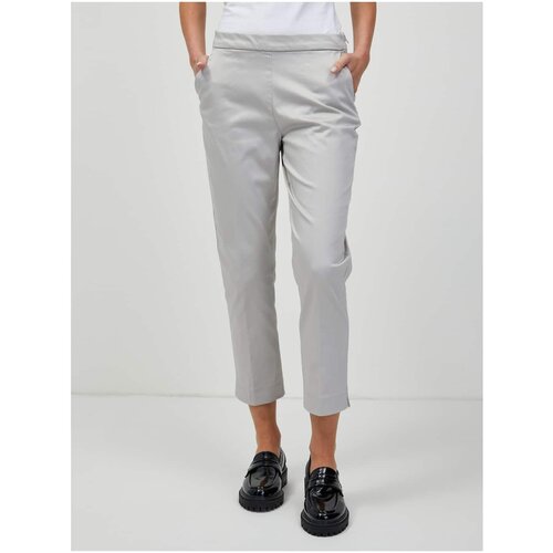 Orsay Light grey shortened trousers - Women Slike