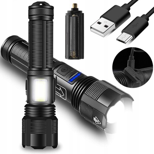  Aku. led XHP50 led cob ručna svjetiljka usb zoom IPX4 Cijene
