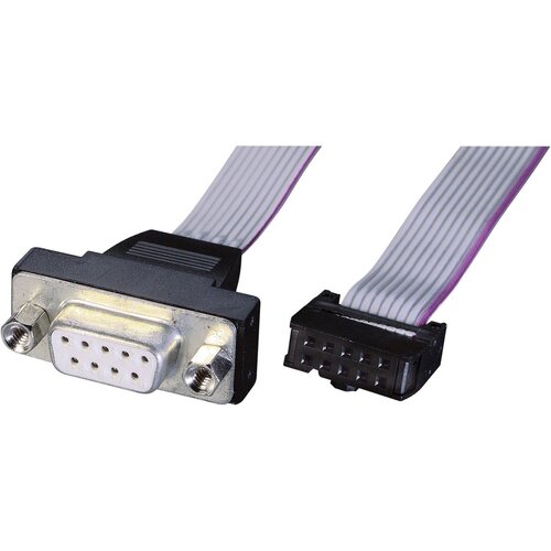 Renkforce serijski priključni kabel [1x 9-polni ženski konektor D-Sub - 1x 10-polna letev z ženskimi kontakti] 0.26 m siva, (20416377) Cene
