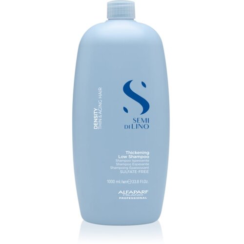 ALFAPARF MILANO Semi Di Lino Density Thickening Low Shampoo učvr&amp;scaron;ćujući &amp;scaron;ampon za slabu i tanku kosu 1000 ml Slike